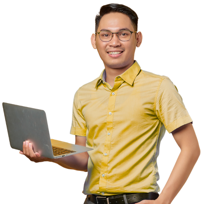 A smiling employee holding a laptop in a professional office setting, representing opportunities for jobs in Birmingham.
