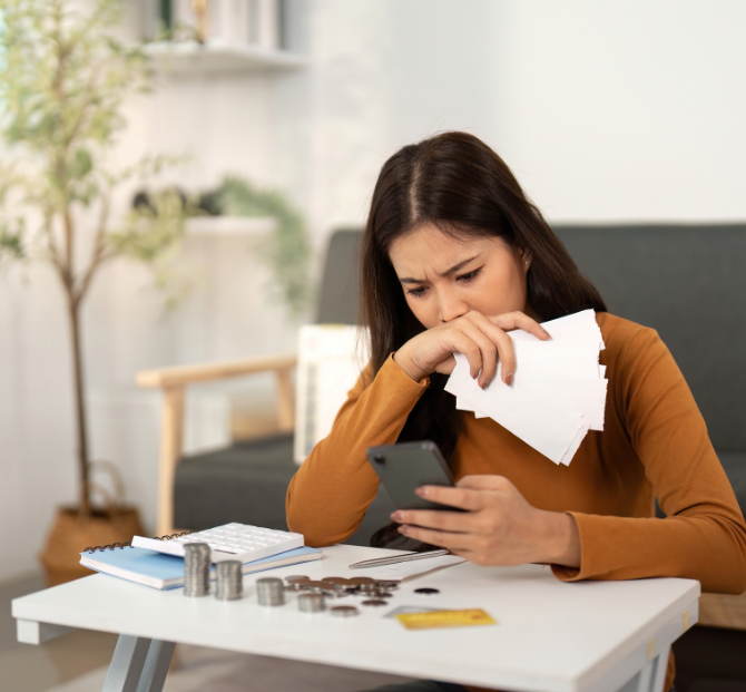 Vulnerable individual representing barriers to financial wellbeing